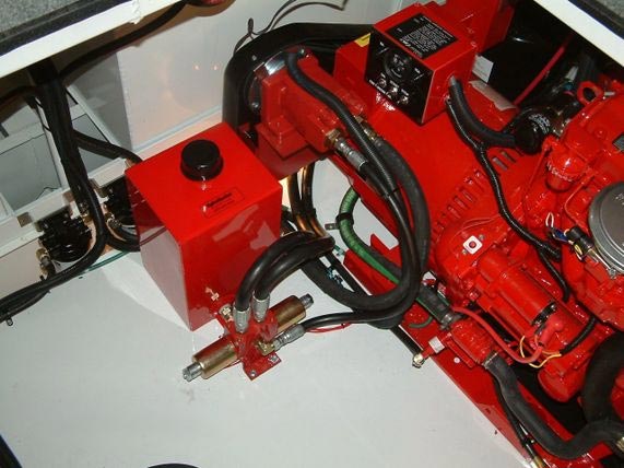 HydraNautics installation on generator